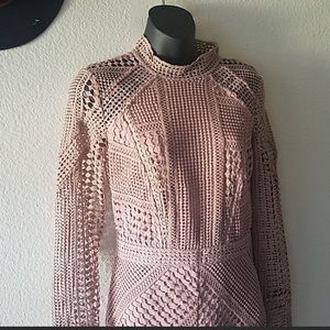 Tobi Rose pink mini dress